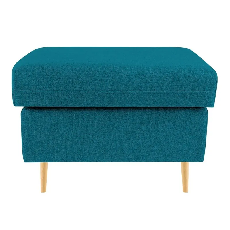 Turkusowy podnóżek Mazzini Sofas Iris Bonami Cena promocyjna