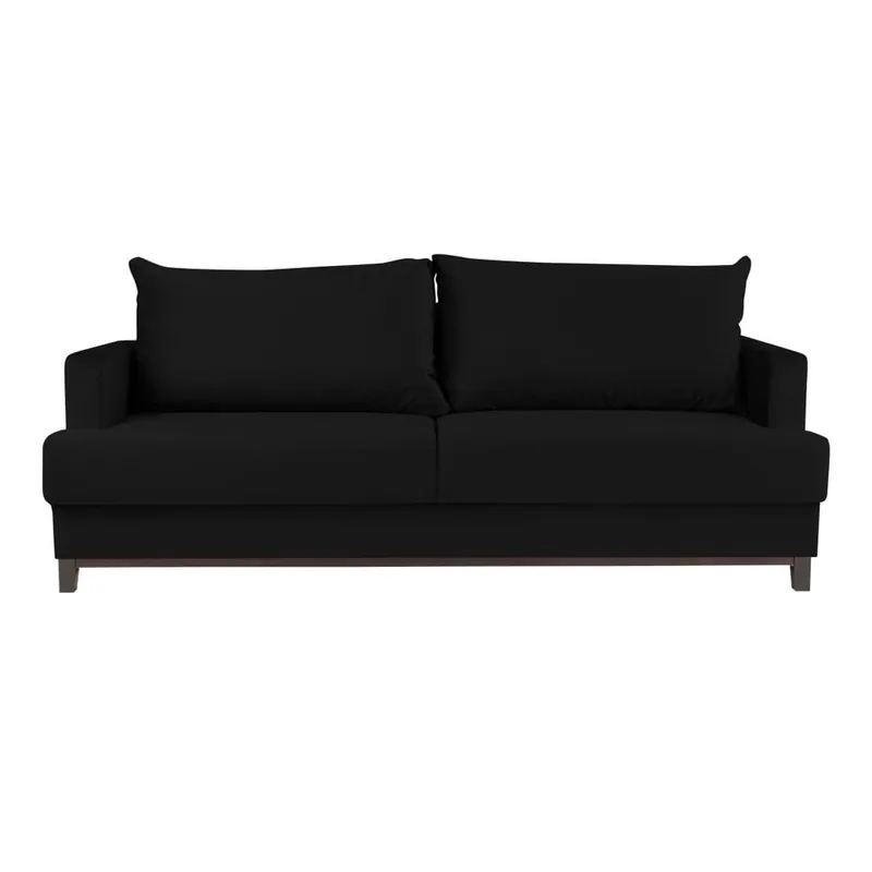 Czarna 3-osobowa sofa rozkładana Melart Frederic Bonami Najlepsza cena