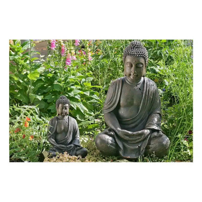 Hit sprzedaży Figurka dekoracyjna Boltze Buddha, wys. 70 cm Bonami