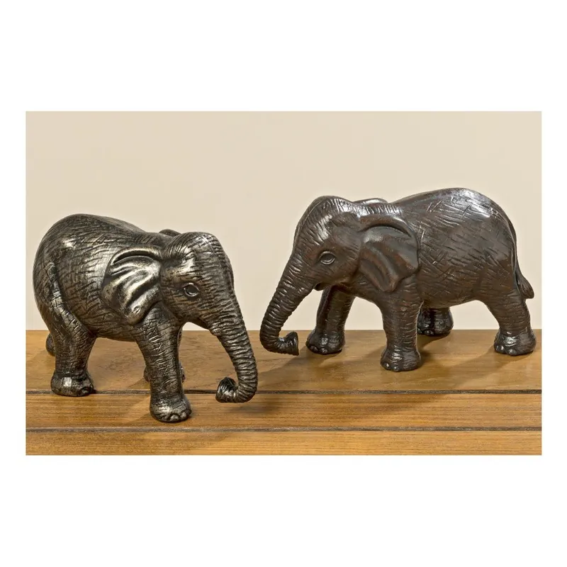 Zestaw 2 figurek dekoracyjnych Boltze Elephants Bonami Szybka wysyłka