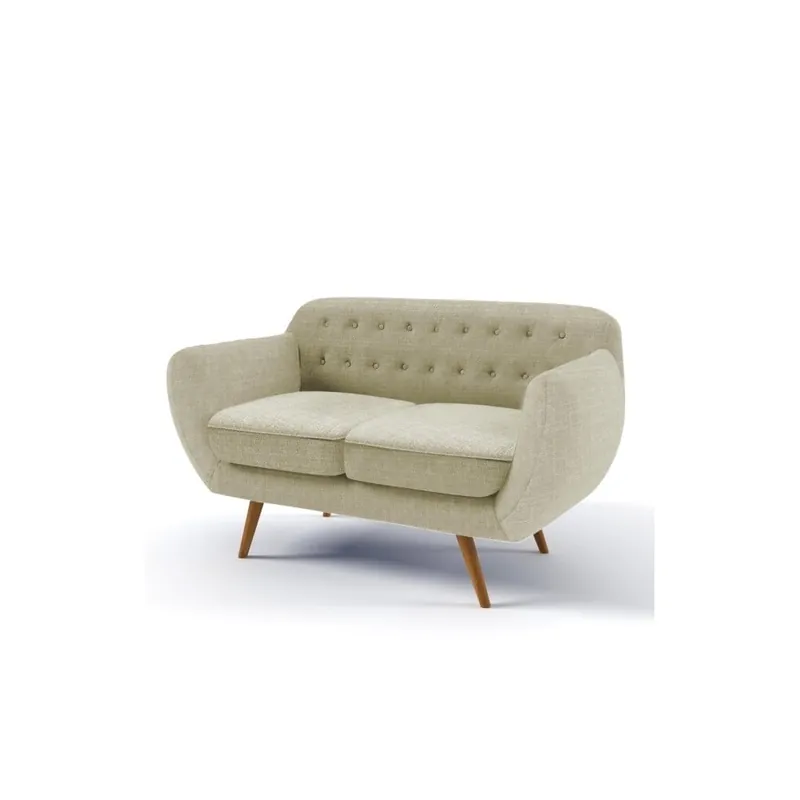 Zniżka Kremowa sofa dwuosobowa Wintech Indigo Bonami