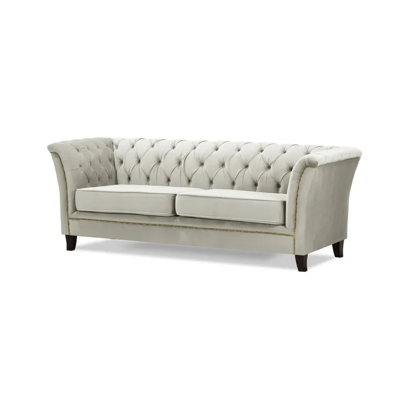 Premium Kremowa sofa trzyosobowa Wintech Newport Bonami