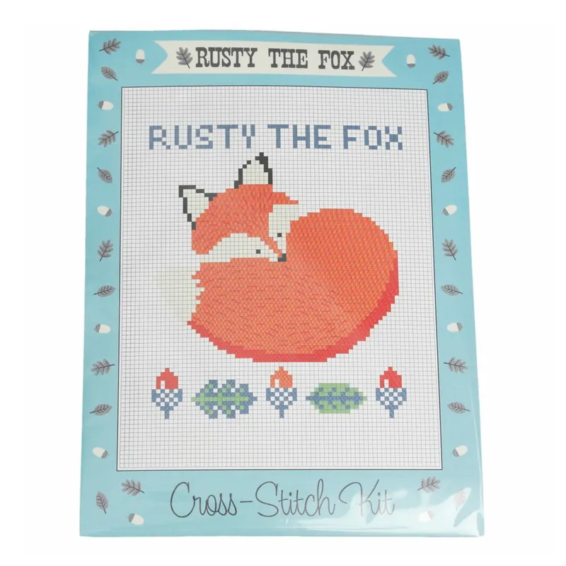 Nie przegap Zestaw do wyszywania krzyżykowego Rex London Rusty The Fox Bonami