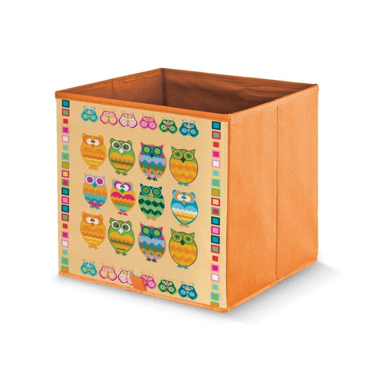 Hit sprzedaży Pomarańczowe pudełko Domopak Stamps, dł. 32 cm Bonami
