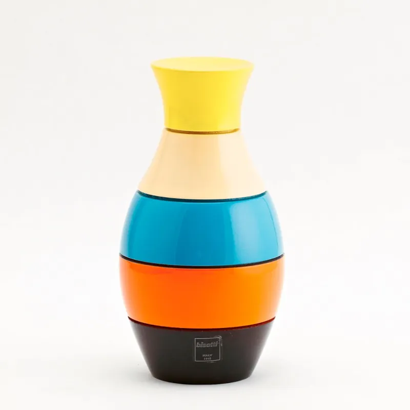 Szybka wysyłka Młynek do przypraw z drewna bukowego Bisetti Vase, 16 cm Bonami