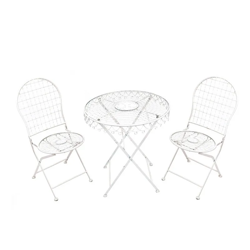 Oferta czasowa Składany zestaw ogrodowy stolik i 2 krzesła Soho And Deco Silla Bonami