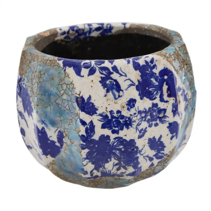 Super okazja Ceramiczna osłonka na doniczkę Soho And Deco Volcan, ⌀ 17 cm Bonami