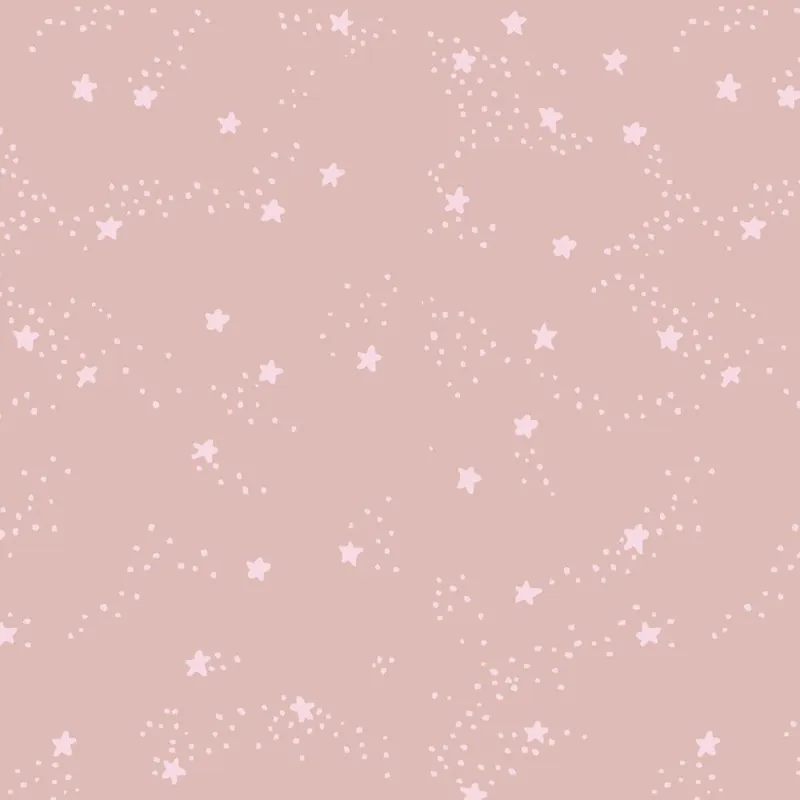 Różowa tapeta do pokoju dziecięcego Art For Kids Constellation, 48x1000 cm Bonami Tani