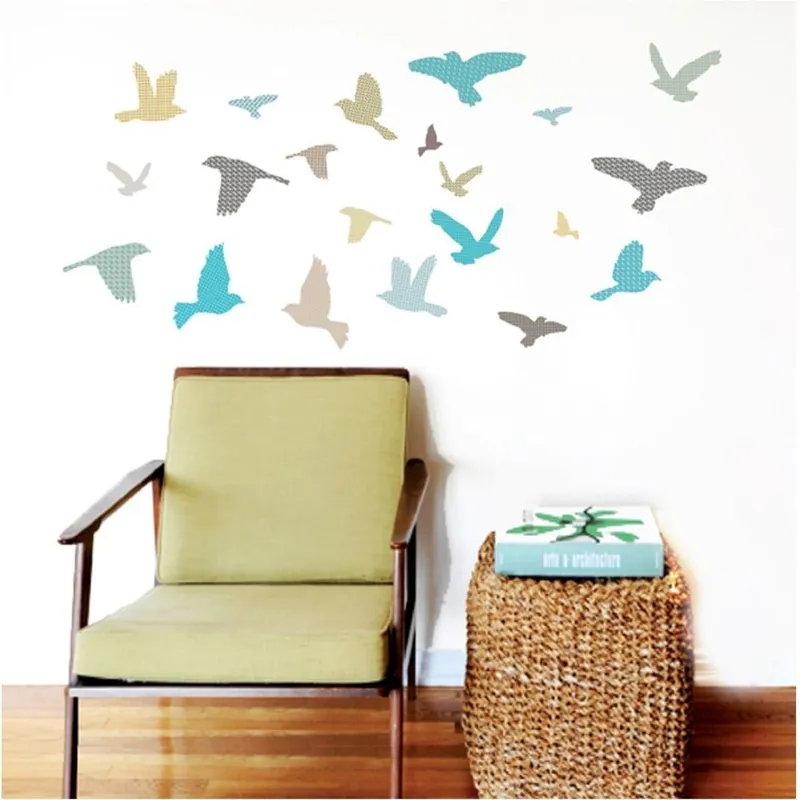 Naklejka na ścianę Art For Kids Blue Birds Bonami Wybór klientów