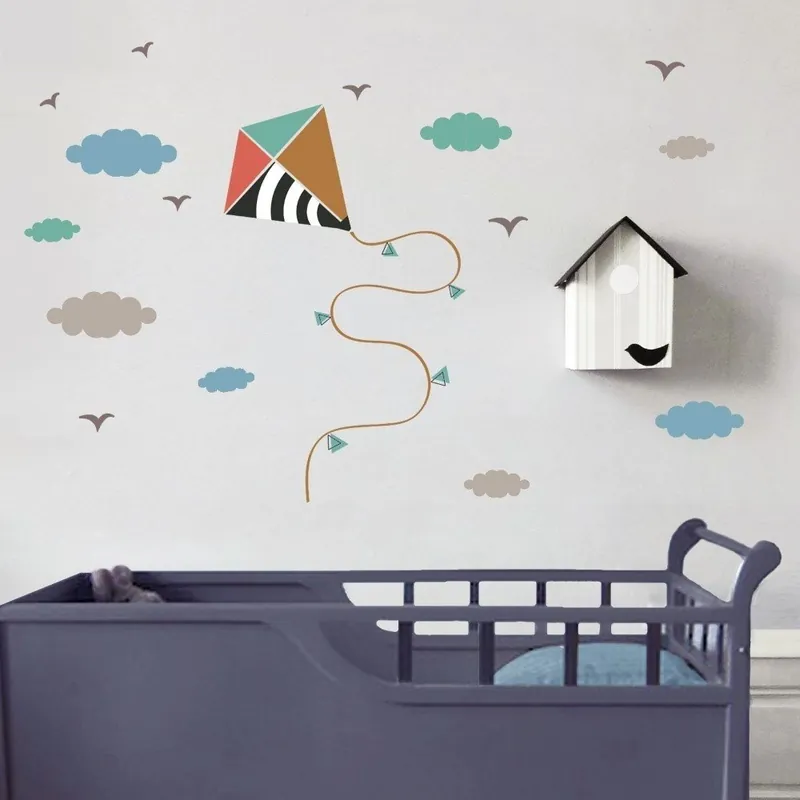 Wyjątkowa oferta Naklejka na ścianę Art For Kids Kite Bonami
