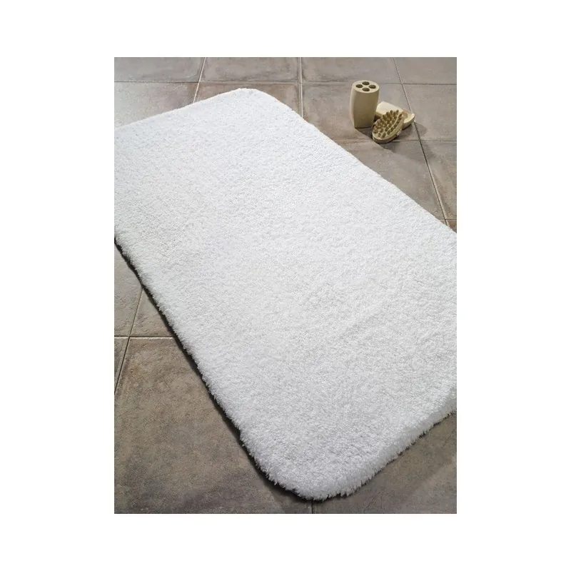 Darmowy zwrot Biały dywanik łazienkowy Confetti Bathmats Organic 1500, 60x100 cm Bonami