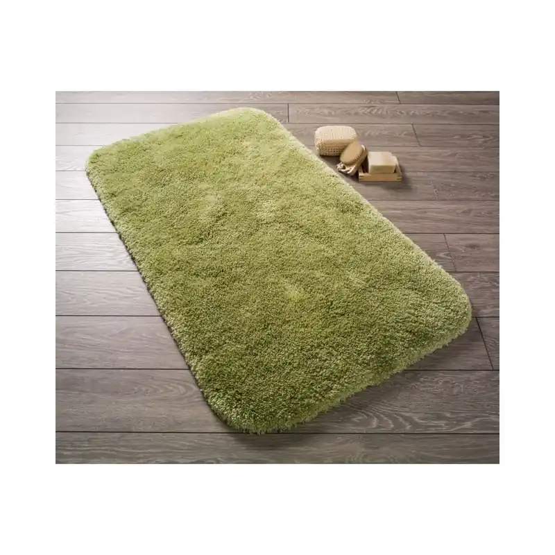 Nowość Zielony dywanik łazienkowy Confetti Bathmats Miami, 100x160 cm Bonami