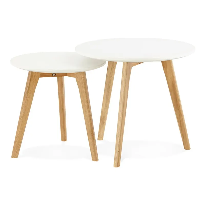 Dostępne od ręki Zestaw 2 stolików Kokoon Design Espino Bonami