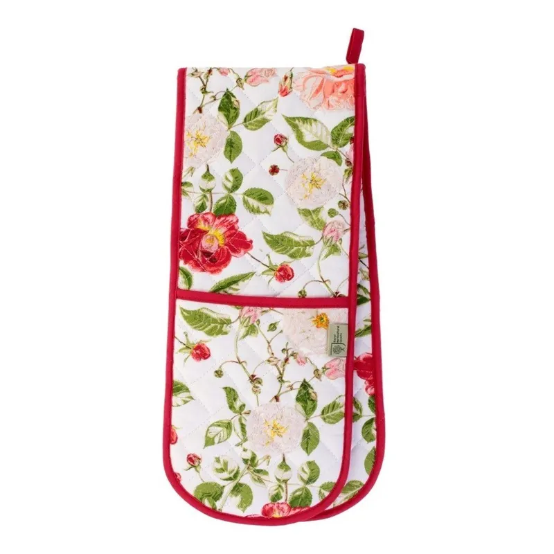 Premium Podwójna bawełniana rękawica kuchenna Ulster Weavers Traditional Rose Bonami