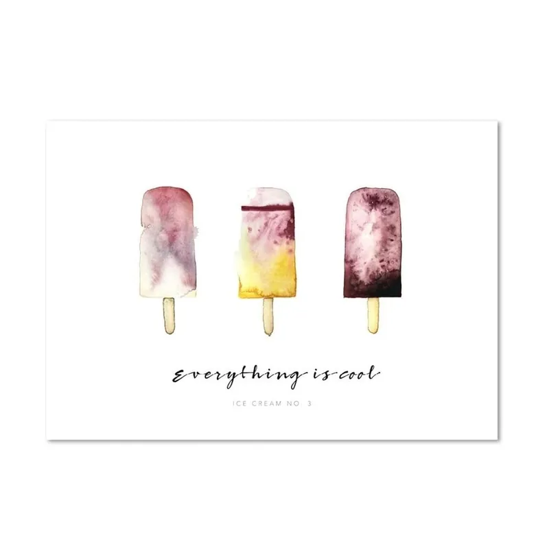 Plakat Leo La Douce Everything Is Cool III, 21x29,7 cm Bonami Nowość