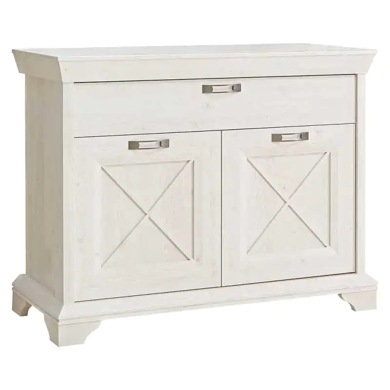 Komoda KASHMIR Pinia Biała KSMK223 Wyjątkowa oferta