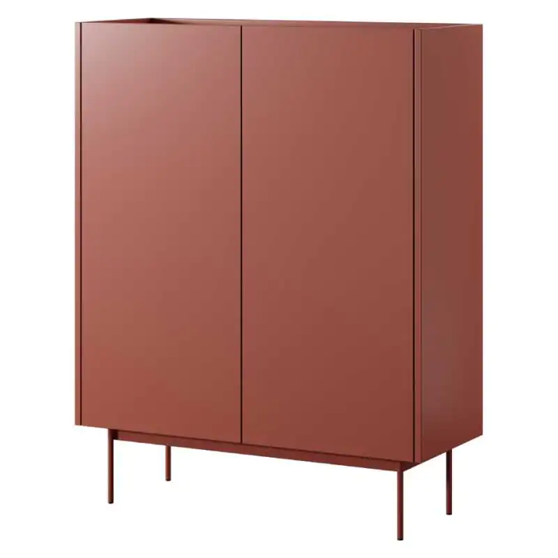Komoda COLOR KD-97 Ceramic red + Dąb linea Najlepsza cena