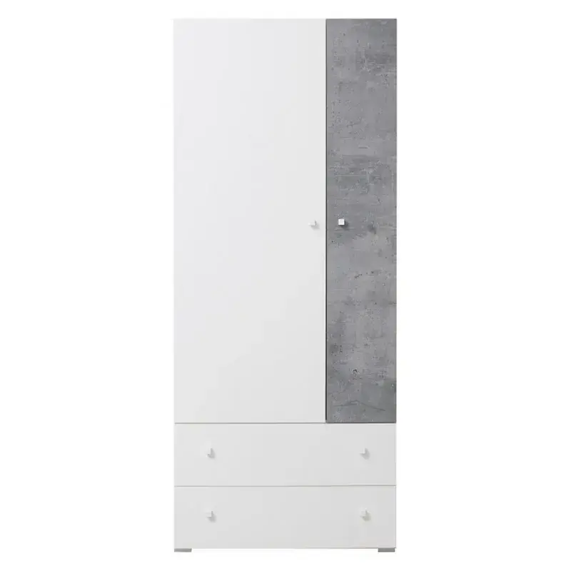 Ograniczona ilość Szafa SIGMA SI3 Biały Lux + Beton