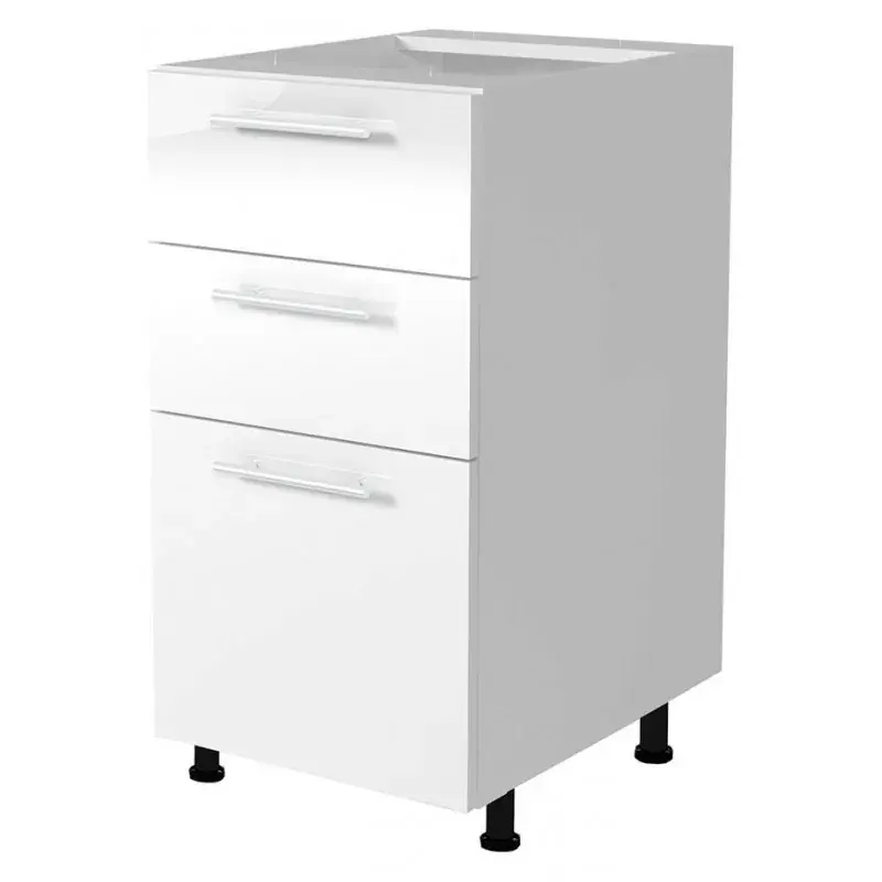 Najlepsza cena Szafka dolna 40 cm VENTO D3S-40/82 biała