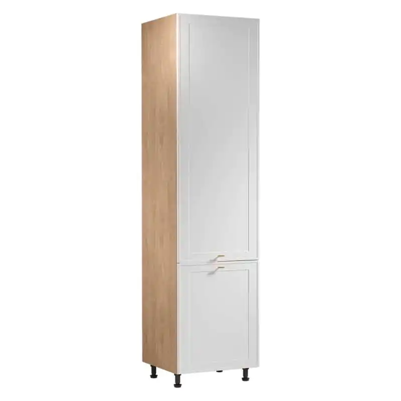 Szafka dolna wysoka pod zabudowę lodówki SORENTO D60ZLN P/L Puccini + Ramka MDF Premium