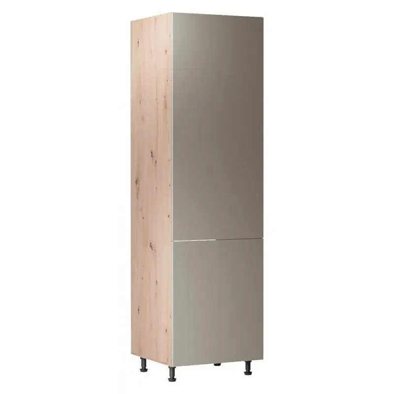 Oferta limitowana Szafka dolna zabudowa lodówki 60 LANGEN D60ZL-P/L BEIGE