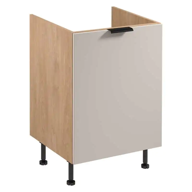 Oferta czasowa Szafka dolna z wkładem do segregacji SORENTO D60ZS Puccini + Beige