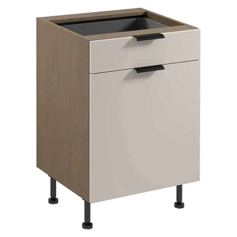 Cena promocyjna Szafka dolna z szufladą SORENTO D60S1 P/L Baltic + Beige