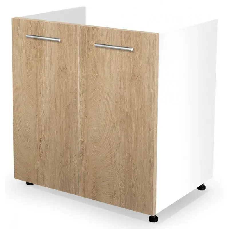 Szafka dolna zlewozmywakowa 80 cm VENTO DK-80/82 Dąb miodowy Bezpieczne zakupy